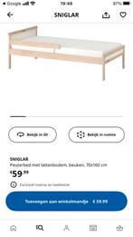 kinder bedje 70 x160, Enlèvement, Comme neuf, Matelas