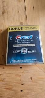 Nieuwe doos CREST 3D whitestrips 23 levels whiter express, Ophalen of Verzenden, Nieuw