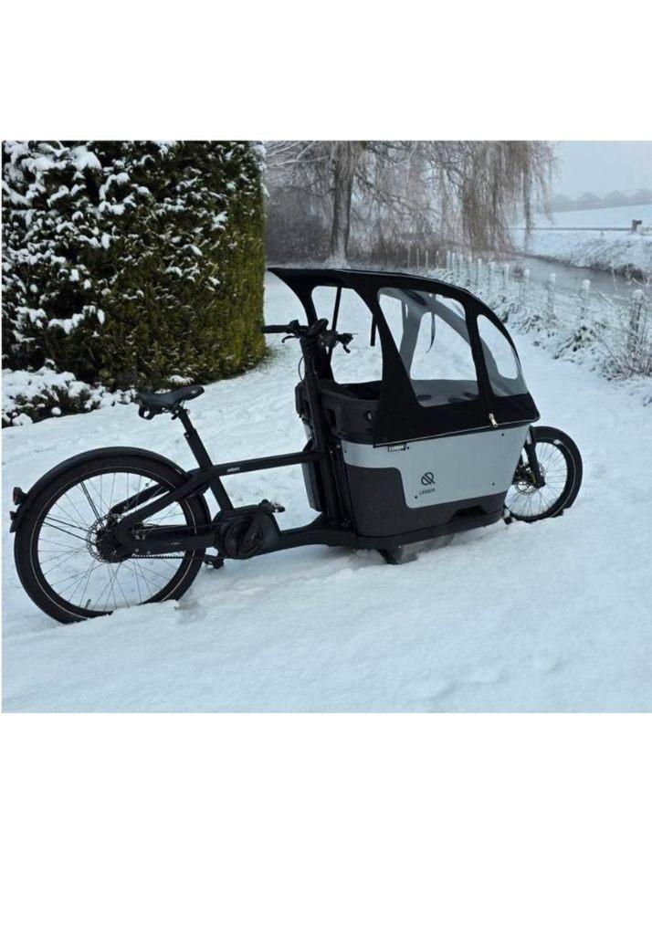 elektrische bakfiets – zo goed als nieuw!, Vélos & Vélomoteurs, Vélos | Vélos avec bac, Comme neuf, 2 enfants, Électrique, Enlèvement