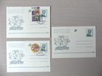 3 briefkaarten STAMPILOU van 2000, Postzegels en Munten, Ophalen of Verzenden