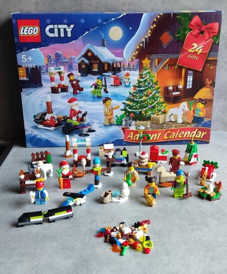 lego city 60352 adventkalender, Kinderen en Baby's, Speelgoed | Duplo en Lego, Gebruikt, Lego, Complete set, Ophalen of Verzenden