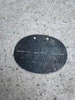 WW1 plaque matricule Allemande, Enlèvement ou Envoi