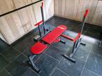 Squatrack met  fitnessbank, Sport en Fitness, Ophalen of Verzenden, Zo goed als nieuw