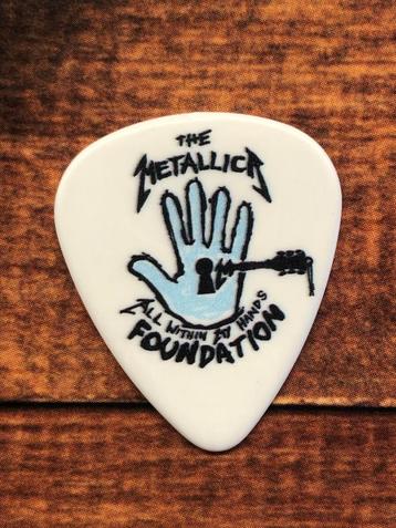 Metallica All Within My Hands Plectrum mediator, Enlèvement ou Envoi, Comme neuf