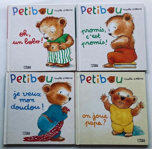 PETIBOU : 4 jolis albums pour petits dès 2 ans /, Boeken, Kinderboeken | Baby's en Peuters, Gelezen, Ophalen