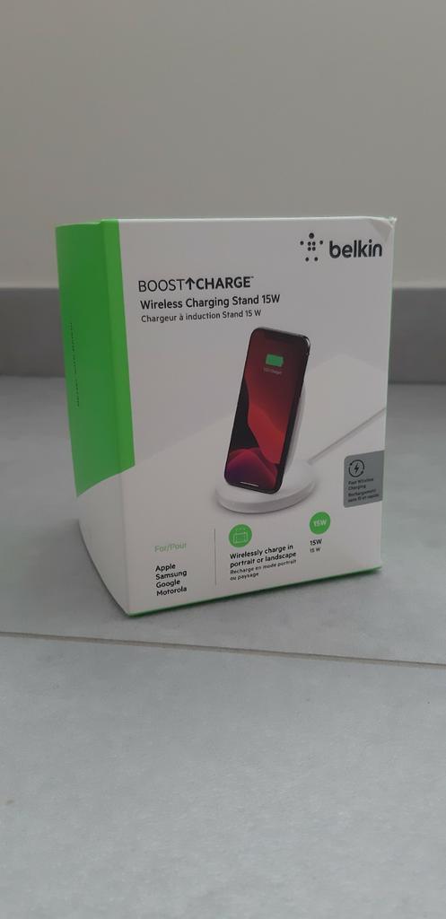 Belkin BOOSTCHARGE draadloze oplader, Telecommunicatie, Mobiele telefoons | Telefoon-opladers, Nieuw, Samsung, Ophalen