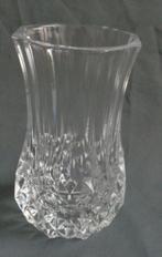 Vase en cristal CRISTAL D'ARQUES LONGCHAMP H13xO7cm 5" crist, Maison & Meubles, Utilisé, Enlèvement ou Envoi