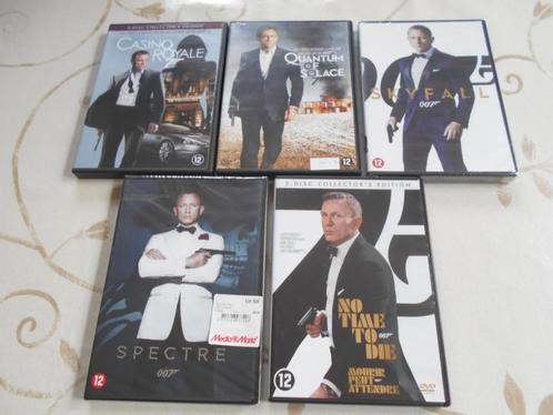 James Bond - 5 films met Daniel Craig, Cd's en Dvd's, Dvd's | Actie, Zo goed als nieuw, Actie, Vanaf 12 jaar, Ophalen of Verzenden