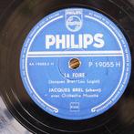 Jacques Brel 78 toeren 78t: Il y a-la foire 78rpm, 10 inch, Gebruikt, Ophalen of Verzenden