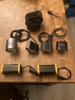 Fietslichten met externe batterij en houder., Ophalen, Gebruikt