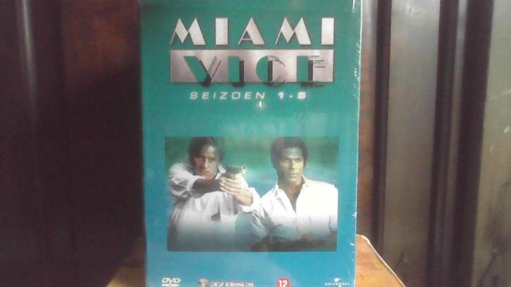 Miami Vice compleet, Cd's en Dvd's, Dvd's | Tv en Series, Nieuw in verpakking, Actie en Avontuur, Boxset, Vanaf 12 jaar, Verzenden