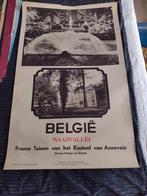 Origineel affiche België Maasvallei, Verzamelen, Merken en Reclamevoorwerpen, Verzenden, Gebruikt