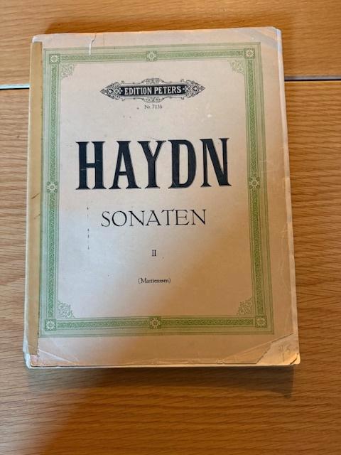 Joseph Haydn – Sonaten für Klavier zu zwei Händen, Band II, Muziek en Instrumenten, Bladmuziek, Gebruikt, Artiest of Componist