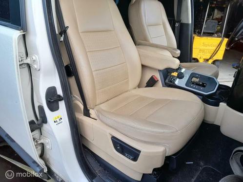 Stoelen Land Rover Discovery 3 Creme Leer Zetels Leder, Auto-onderdelen, Interieur en Bekleding, Land Rover, Gebruikt, Ophalen of Verzenden
