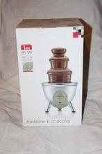 Nieuwe chocoladefontein, Ophalen, Nieuw