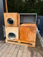 Afzuiging ventilator met omkasting, Doe-het-zelf en Bouw, Ophalen, Zo goed als nieuw, Ventilator