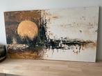 Vrij groot abstract schilderij Mk Art, Antiek en Kunst, Ophalen