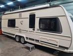 Fendt Opal 650 SFD, 2017, Airco, Mover, Level syst., Luifel., Caravanes & Camping, Caravanes, Grand lit, Jusqu'à 6, Particulier