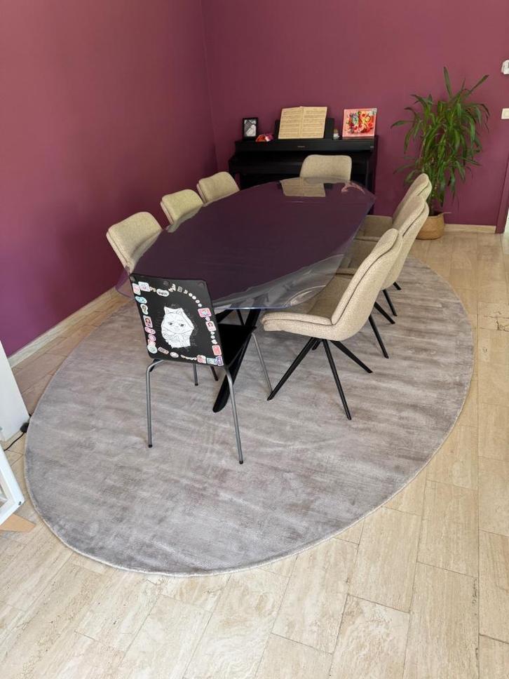 Laagpolig vloerkleed - vierkant en ovaal, Huis en Inrichting, Stoffering | Tapijten en Vloerkleden, Nieuw, 200 cm of meer, 200 cm of meer