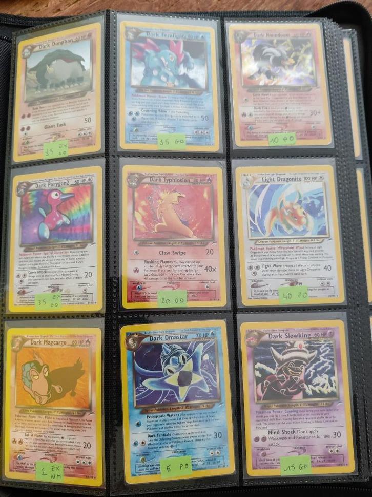 Neo Destiny pokemon kaarten, Hobby en Vrije tijd, Verzamelkaartspellen | Pokémon, Gebruikt, Meerdere kaarten, Ophalen of Verzenden