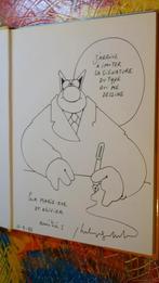 Dessin et dédicace Philippe Geluck 12.09.1996, Neuf, Philippe Geluck, Enlèvement ou Envoi, Une BD