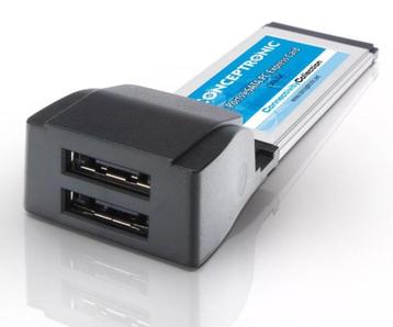 Conceptronic esata express card (nieuw), Enlèvement ou Envoi, Neuf, ESATA, HDD