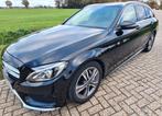 Mercedes C160 break AMG Line, Auto's, Mercedes-Benz, 139 g/km, Zwart, Leder, 5 deurs