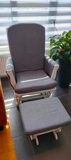 quax schommelstoel met voetenbankje, Maison & Meubles, Enlèvement, Utilisé
