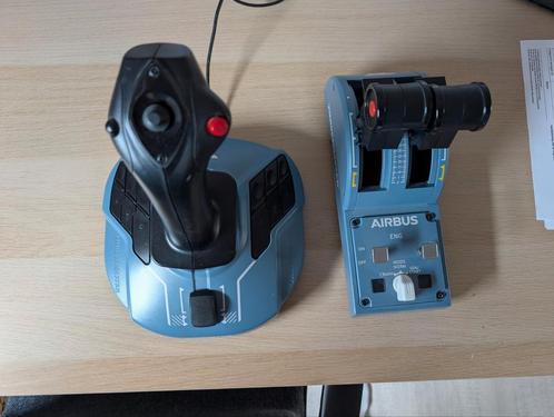 Thrustmaster AIRBUS joystick + throttle quadrant, Computers en Software, Joysticks, Zo goed als nieuw, Ophalen of Verzenden