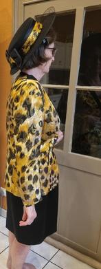 neufs robe, veste et chapeau de hte couture en soie Taille M, Ophalen of Verzenden, Nieuw, Maat 38/40 (M), Cocktailjurk