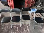 Stoelen, Ophalen, Gebruikt, Zwart, Metaal