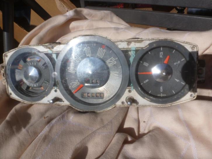 FORD 17m/20m: instrumenten/teller: VDO, Auto-onderdelen, Dashboard en Schakelaars, Ford, Gebruikt, Ophalen of Verzenden