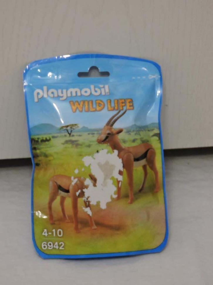 Playmobil Gazelles Wild Life 6942 NEUF, Kinderen en Baby's, Speelgoed | Playmobil, Nieuw, Complete set, Ophalen of Verzenden