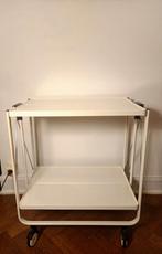 Trolley des années 80 - Louis Lepoix, Maison & Meubles, Tables | Tables d'appoint, 55 à 75 cm, Enlèvement, Utilisé, Métal ou Aluminium