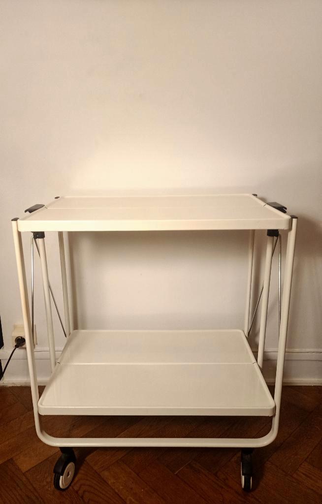 Trolley des années 80 - Louis Lepoix, Maison & Meubles, Tables | Tables d'appoint, Utilisé, Rectangulaire, 60 cm ou plus, 55 à 75 cm