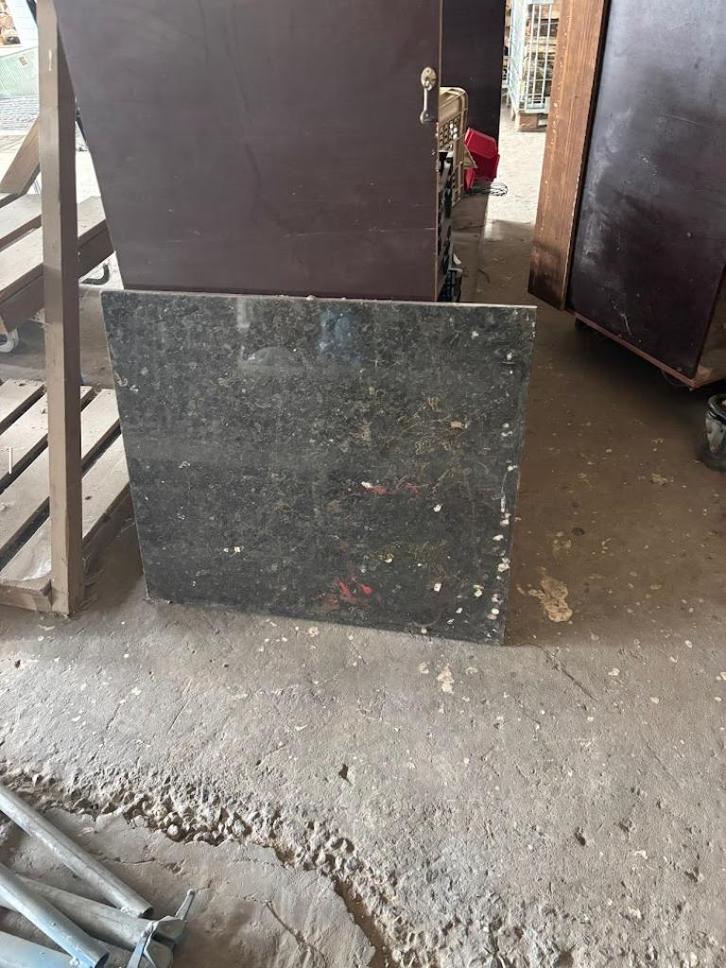 marmeren plaat, Doe-het-zelf en Bouw, Platen en Panelen, Gebruikt, Overige materialen, 20 tot 50 mm, Ophalen