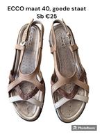 sandalen Ecco maat 40, Ophalen, Ecco, Bruin, Sandalen of Muiltjes