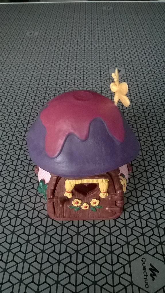 Klein huis van de Smurfin – nieuwe variant 4.9014, Verzamelen, Smurfen, Gebruikt, Huisje of Attribuut, Smurfin, Ophalen of Verzenden