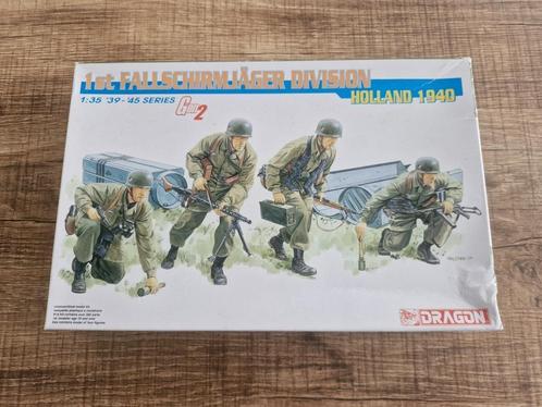 Dragon 1st Fallschirmjäger Division Holland 1940 1/35, Hobby en Vrije tijd, Modelbouw | Figuren en Diorama's, Zo goed als nieuw