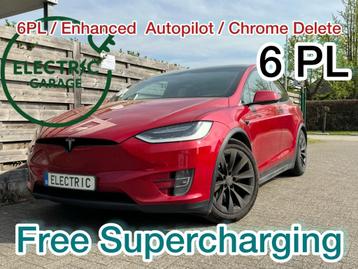 Tesla Model X100D Supercharge Gratuite *6PL*AP Ameilioré, Autos, Rouge, Achat, Euro 6, Entreprise