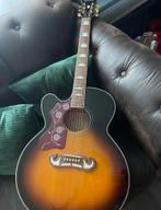 Epiphone j-200 ec studio gaucher, Comme neuf, Guitare Western ou Guitare Folk, Avec valise