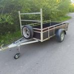 Schitterende enkelassige aanhangwagen van 250x125 cm, Ophalen, Zo goed als nieuw