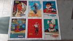 SABENA: lot 6 iconische affiches op canvas 1990, Ophalen of Verzenden