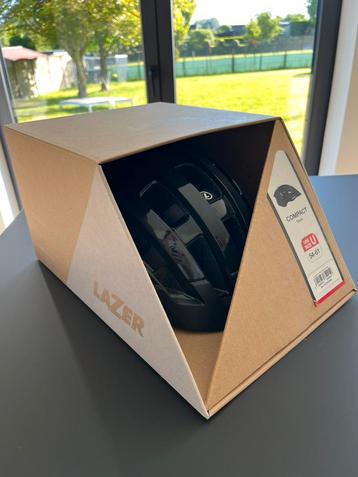 Lazer Compact fietshelm - Zwart (Nieuw in doos) beschikbaar voor biedingen
