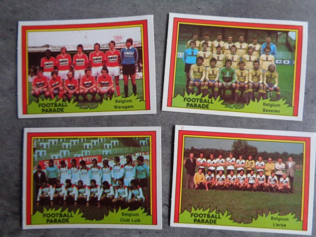 MONTY GUM CARTES DE FOOTBALL PARADE DE FOOTBALL SIXTIES 4X, Enlèvement ou Envoi