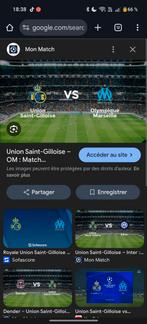 3 Places pour Union st Gilloise - Marseille, Tickets en Kaartjes