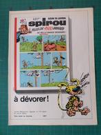 Spirou 117ème album du journal - publicité papier - 1970, Gaston ou Spirou, Autres types, Utilisé, Enlèvement ou Envoi