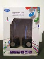 Enceintes USB LED jets d'eau - idée cadeau, Ophalen of Verzenden, Nieuw, Overige typen, APM