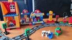 Playmobil trein   3771 en 3778  €25, Ophalen of Verzenden, Gebruikt, Complete set