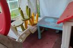 Tafel met vier stoeltjes, Kinderen en Baby's, Speelgoed | Speeltafels, Gebruikt, Ophalen of Verzenden